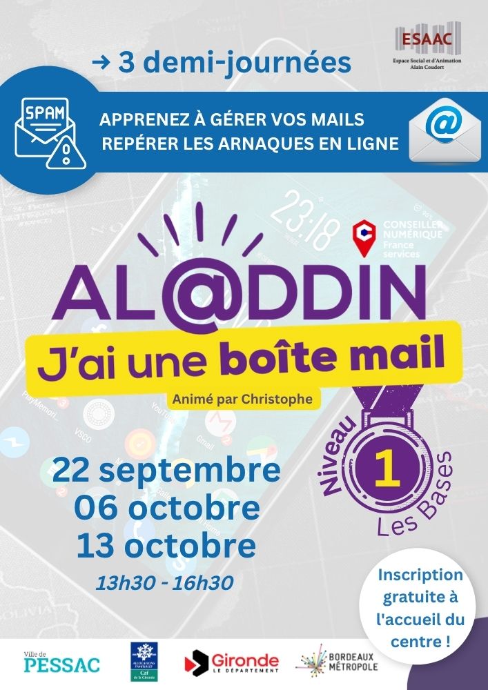 Ateliers "ALLADIN niveau 1" : Les Bases